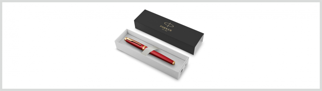 Parker Royal IM Premium Piros Cizellált Töltőtoll